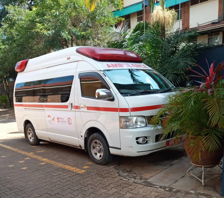 COVID-19 Preparedness -Lubaga Training School Receives An Ambulance From German Donors